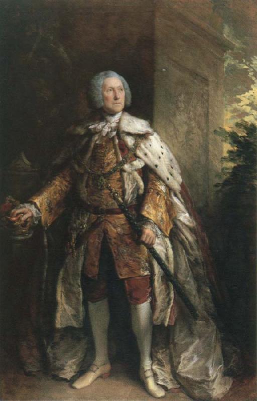 Thomas Gainsborough john campbell ,4th duke of argyll Germany oil painting art